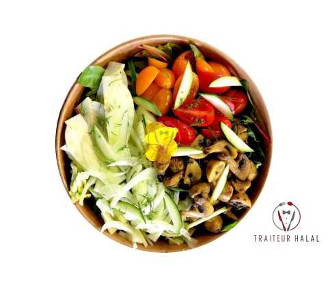 Salade Conception végétalienne