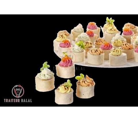 Wrappy Végétarien (100 pièces)