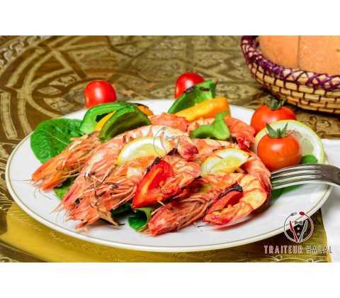 Brochette de Gambas